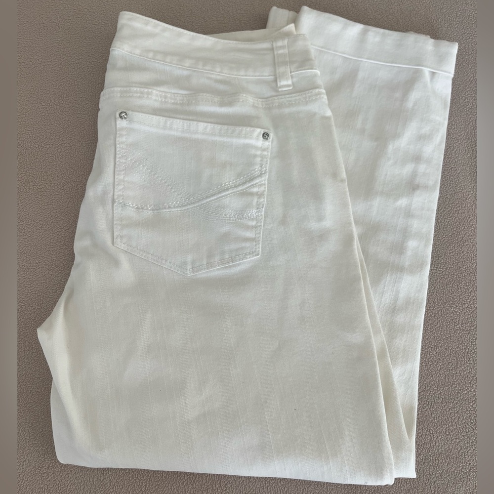 WHBM White Jeans